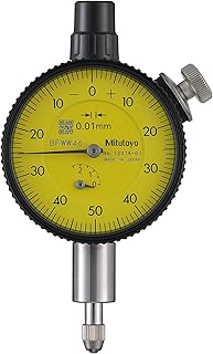Mitutoyo 1231A-01 Dial Indicator DG 0.01 Grad, 0-2.5mm Range