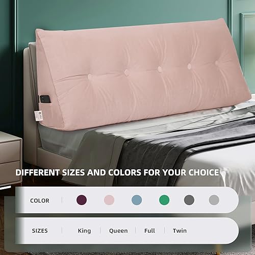 Miniatura 6 de Gorilla Gadgets Almohada grande de lectura para descansar en cama almohada triangular de cuña para cabecero soporte de posicionamiento del respaldo