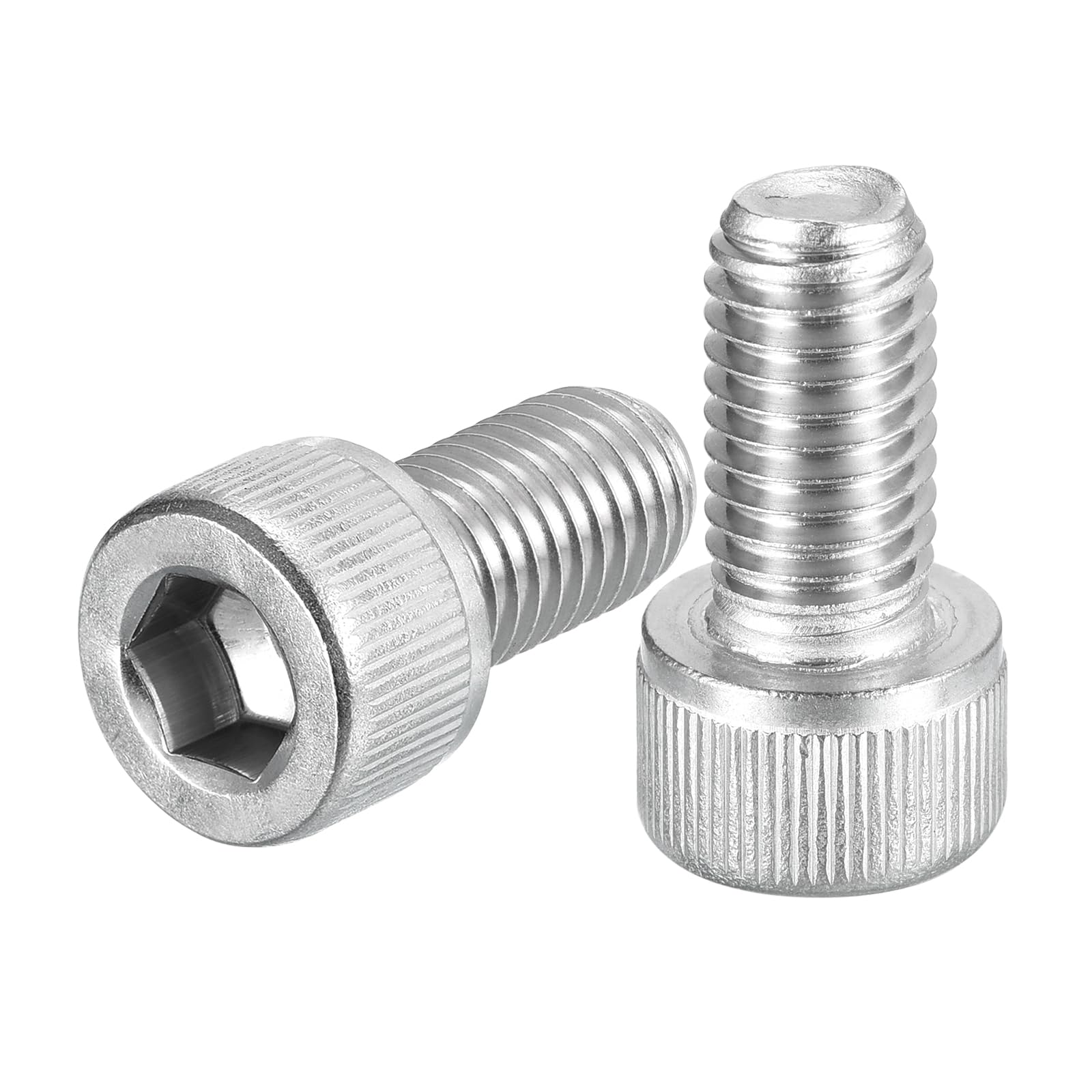 QUARKZMAN M10-1,5x20 Bulloni a Testa Esagonale 10pz Viti a Esagono Incassato in Acciaio Inossidabile 304 per Biciclette da Strada Bici Montagna Auto Moto