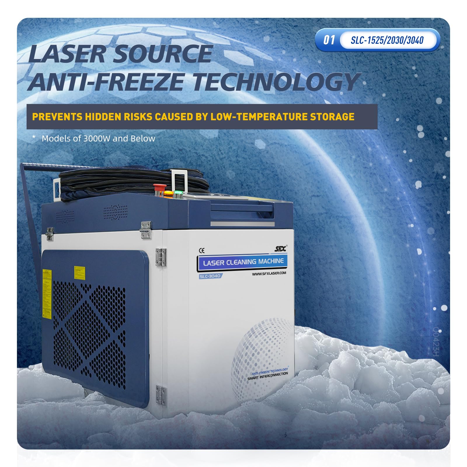 Amazon.com: ZAC 3000 W IOT Continous Laser Cleaner 400mm Wide Scan