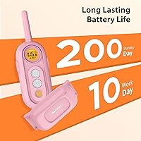 Vista 7 de PATPET Collar de choque para perros medianos - Collar de entrenamiento para perros con control remoto, collar de choque para perros pequeños de 10 a