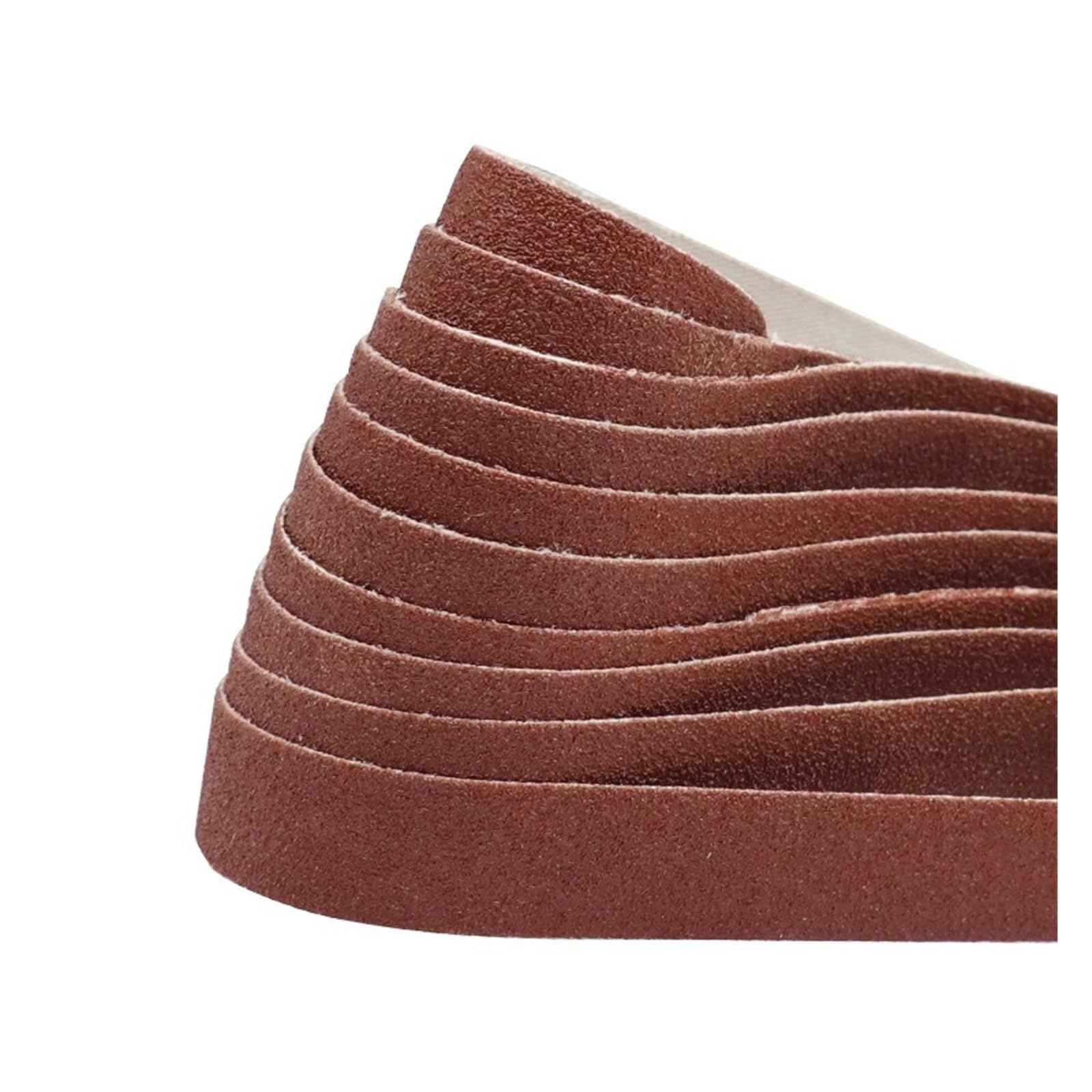Nastri abrasivi da 50 pezzi 10x330 mm | Utilizzare for levigatrici, strumenti for lime, lucidatura di metalli morbidi in legno(Mix A)