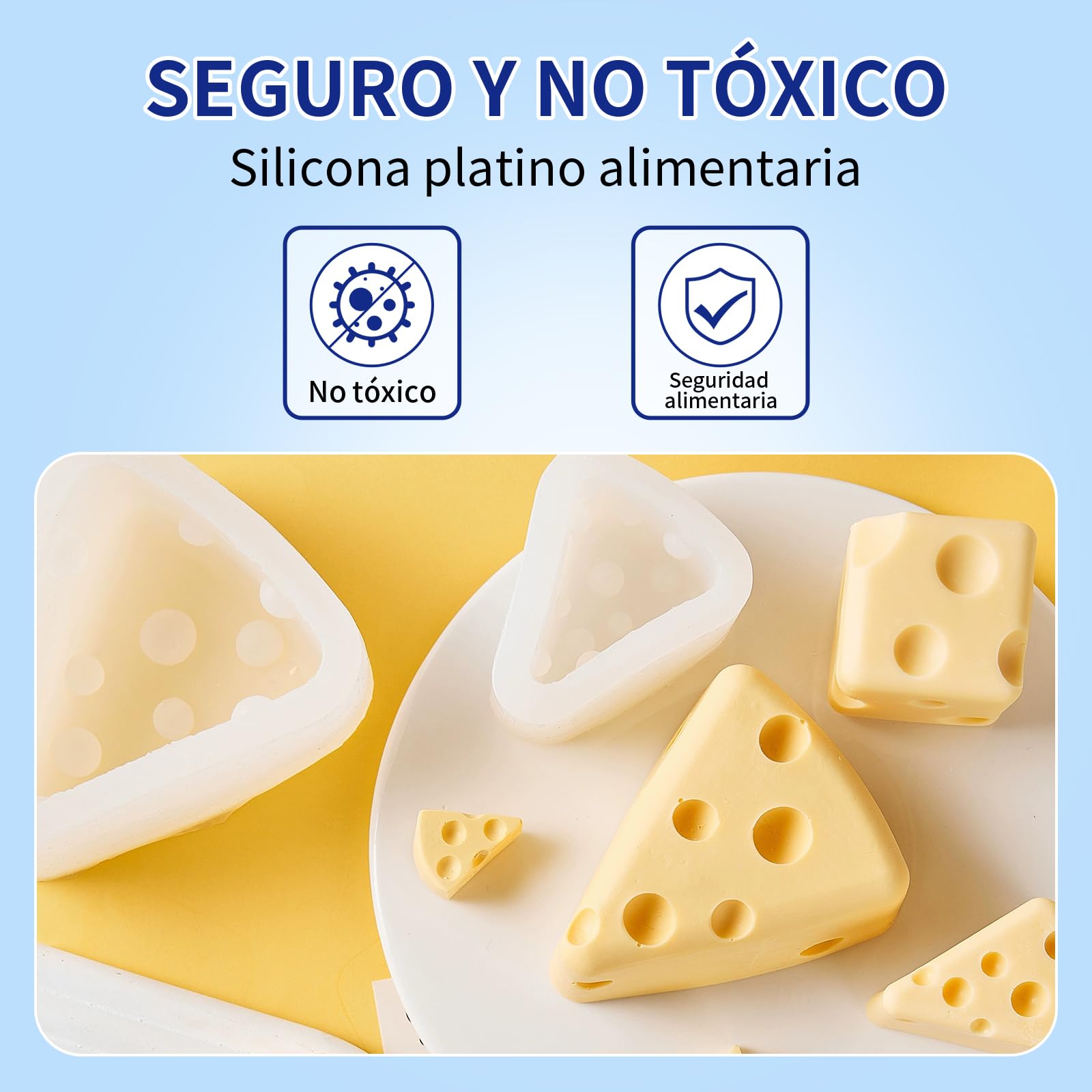 10A Silicona para Moldes, 2,3KG Silicona Liquida para Moldes, Silicone Mold Making Kit, Silicona para Moldes de Resina, Silicona para Hacer Moldes, Silicona para Moldes Flexible (Naranja)