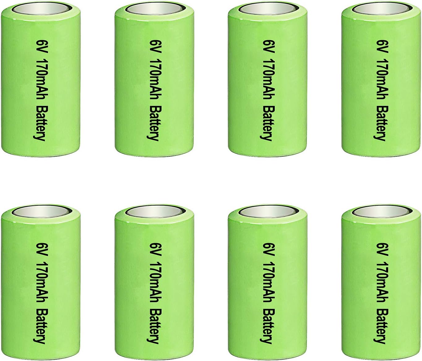 Amityke 6V Battery for pet Stop Dog Collar Compatible with PCC-100 & PCC-200 PTPIR-003 PTPFS-003 Systems for Pet Stop Collars 8 Pack