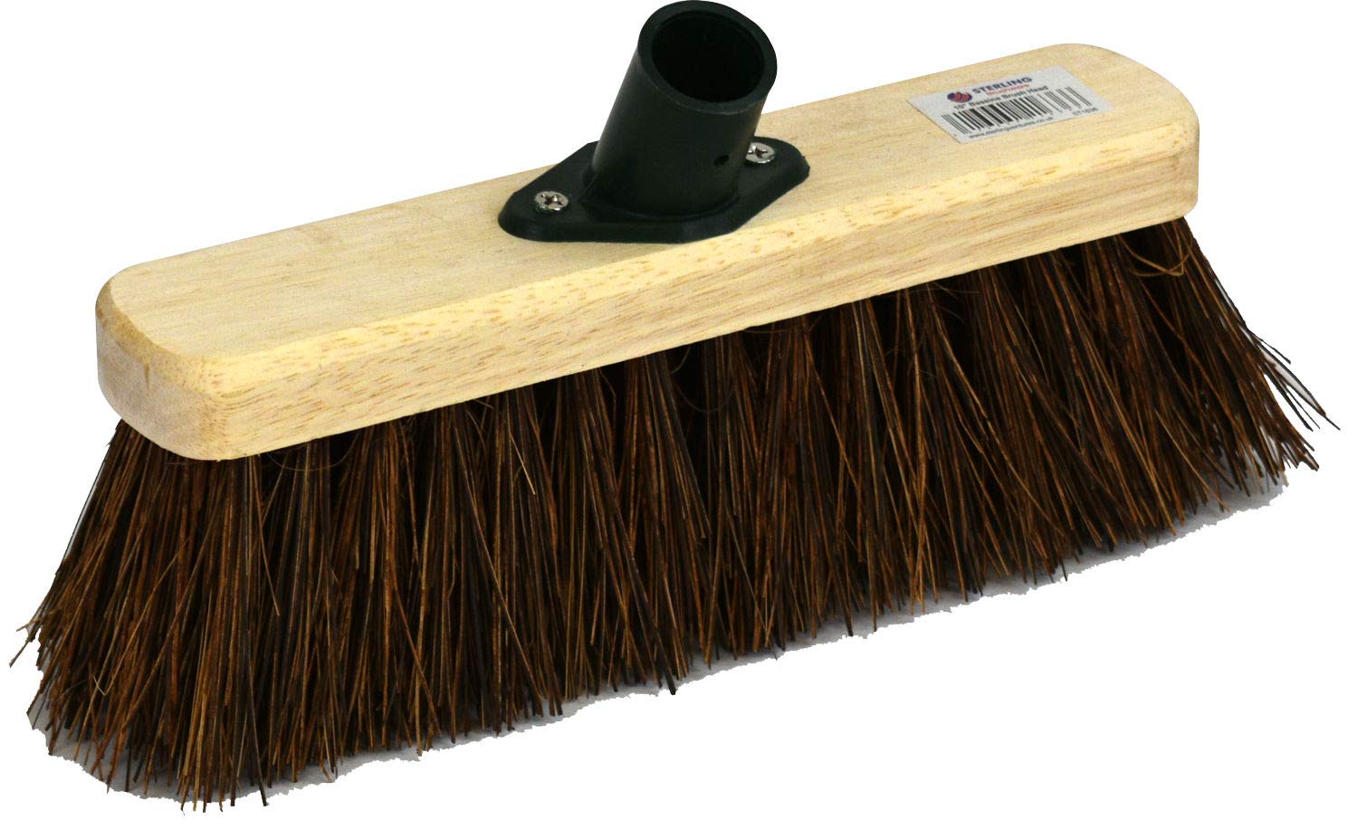 Sterling Ventures Brown Replacement Coco Bassine Broom Brush Heads (10" Bassine)