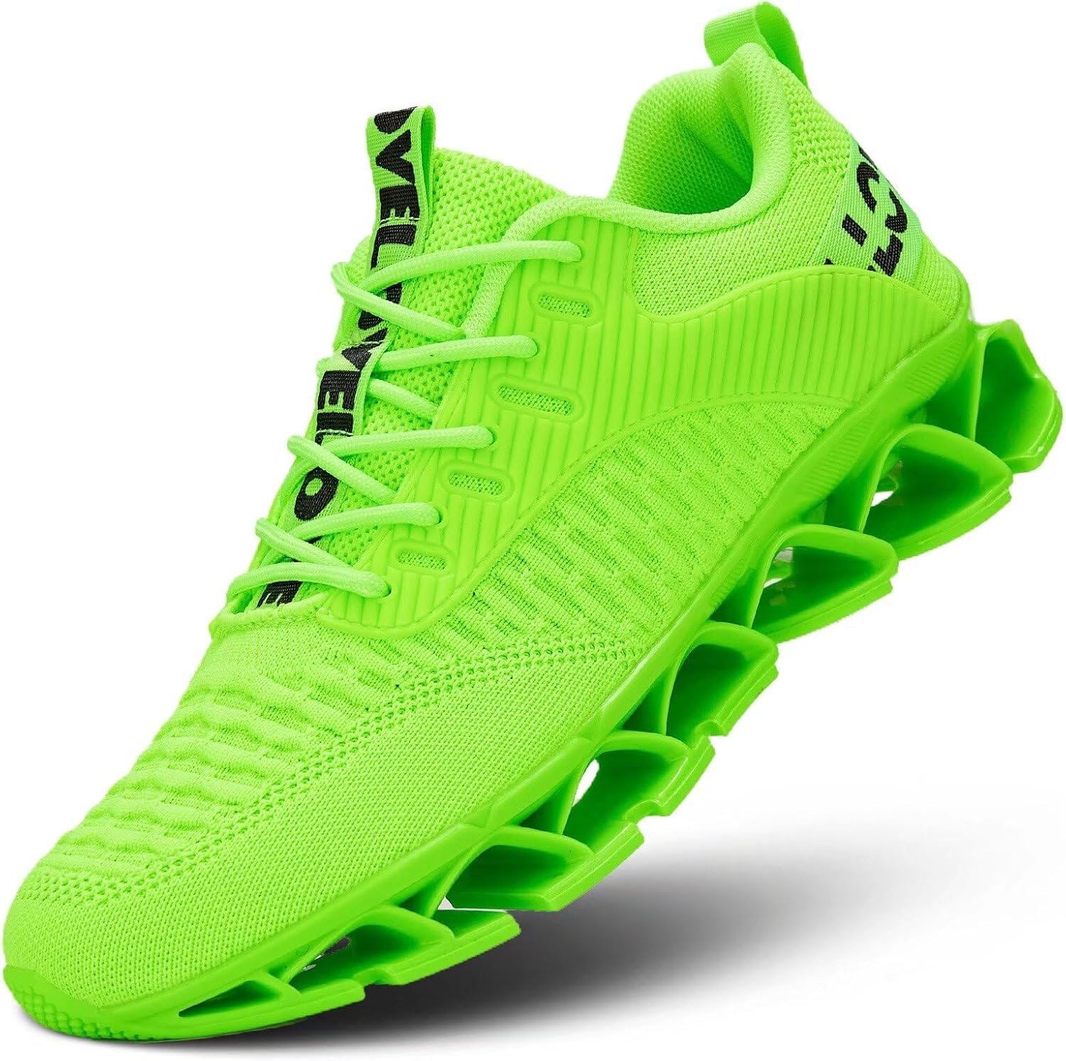 Chopben Men's Running Shoes Blade Non Slip Fashion Sneakers Breathable Mesh Soft Sole Casual Athletic Walking Shoes