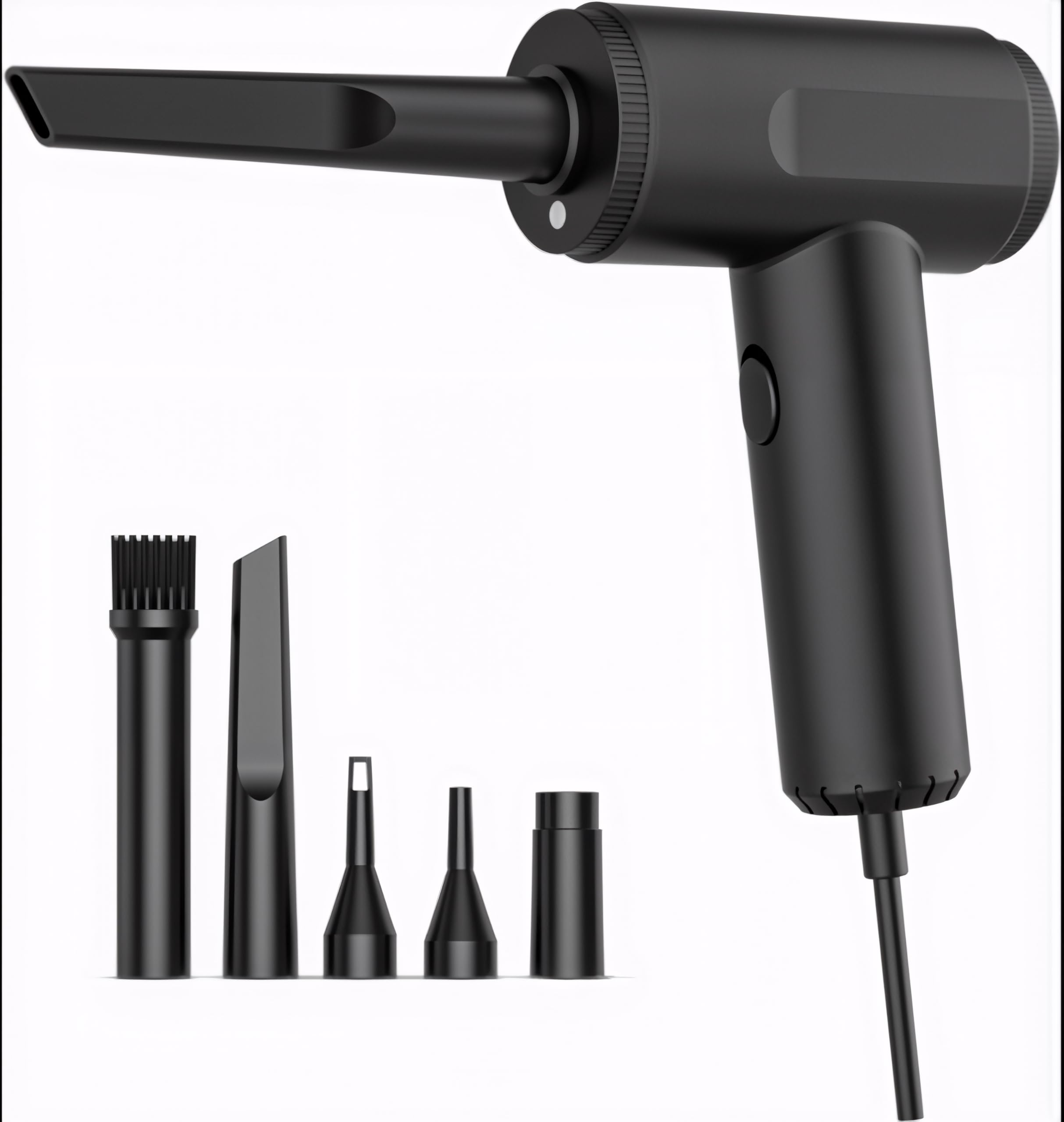 Air Duster - Electric Air Blower - 5.74 oz High Power Cleaning for Computer - PC - stepless Speed Control Compressed Air