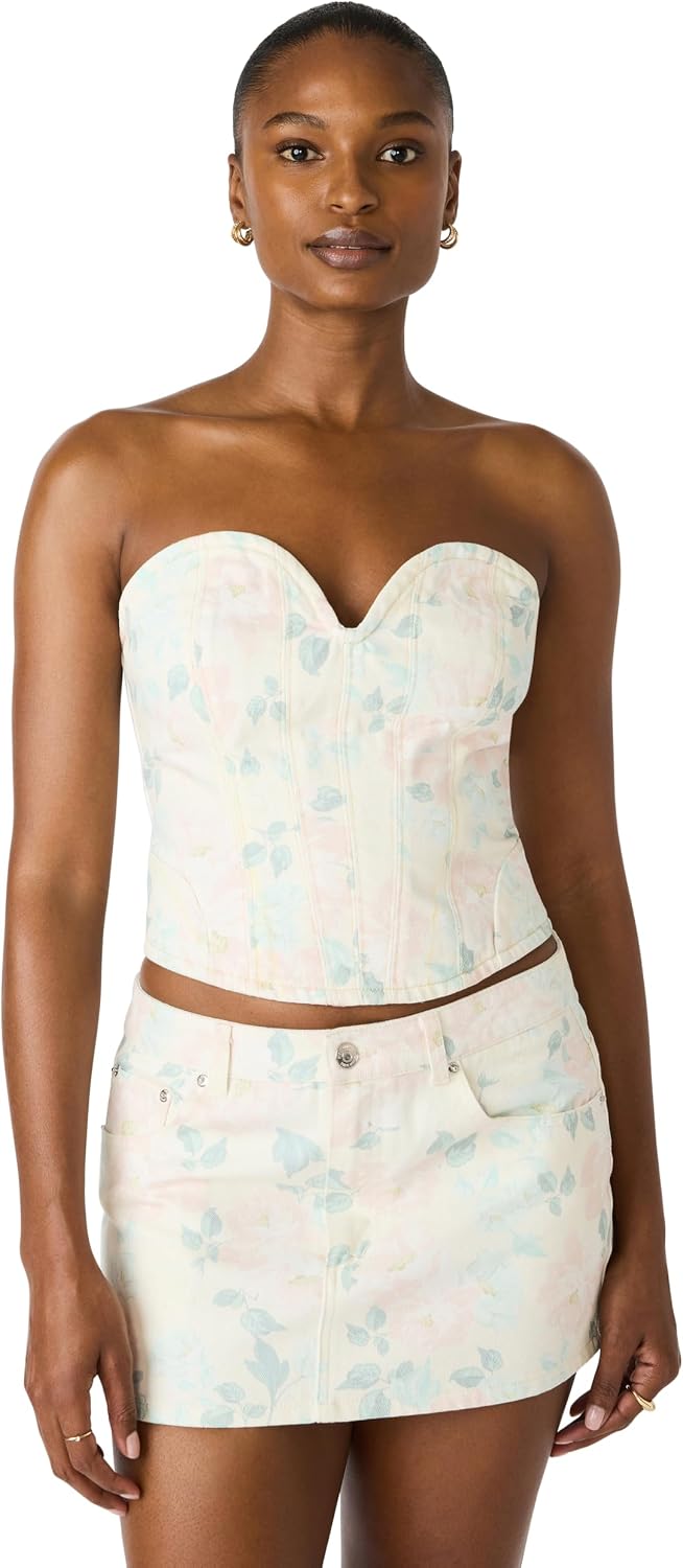 Steve Madden Women's Roselia Corset Top