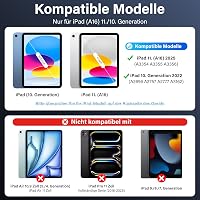 Husă magnetică SZO pentru iPad cu tastatură și touchpad, Bluetooth, iluminare LED în 7 culori, suport pliabil, iPad 10.9 și 11 2025, negru 2