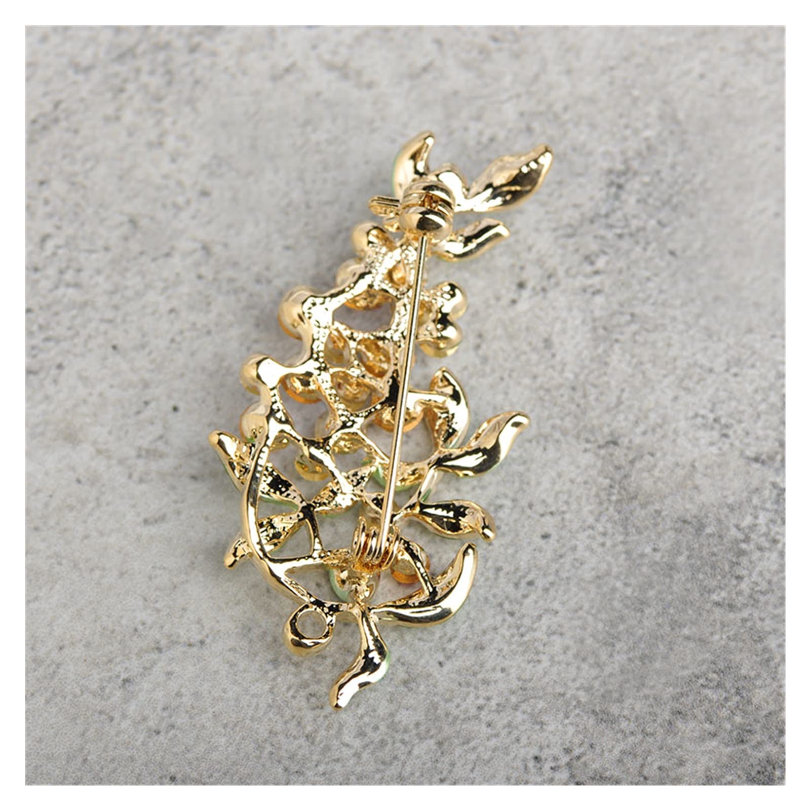Broschen in Blumenform, bunt, Strass, Legierung, Metall, Schmuck für Damen und Mädchen, Schal, Schnalle, Partykleid, Broschennadeln