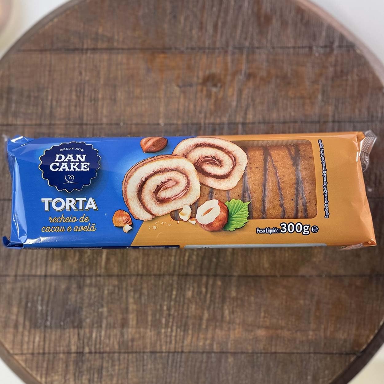 Swiss Roll by Dan Cake (Hazelnut)