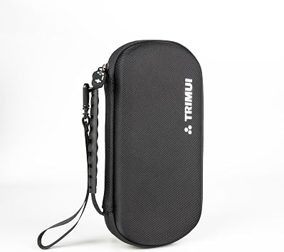 丈夫なEVAケース Trimui Smart Pro用 - 防水、耐衝撃、旅行&収納用5インチスクリーンプロテクター付き ブラック