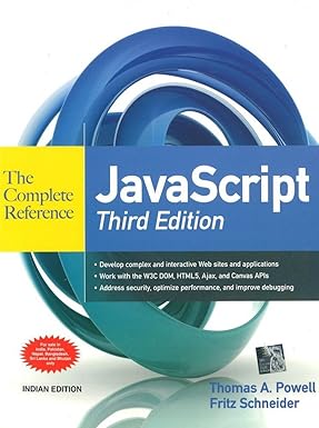 Buy JavaScript: The Complete Reference Book Online at Low Prices in ...