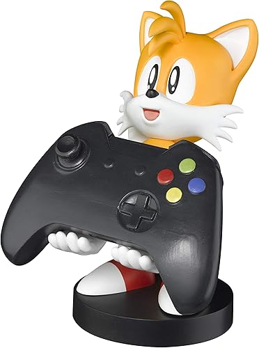 Miniatura 6 de Exquisite Gaming Cable Guy - Tails from Sonic The Hedgehog - Controlador de carga y soporte para dispositivo - Juguete - Xbox 360