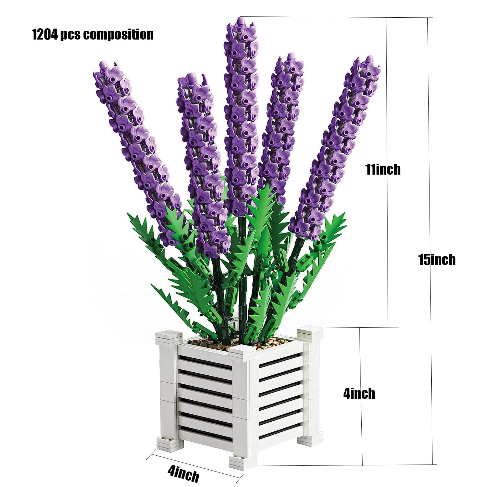 Amazon.co.jp: RWOORA フラワービルディングブロックセット 大人用