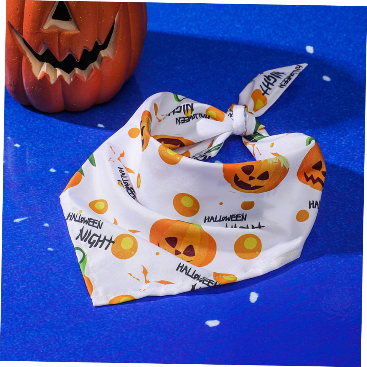 BESPORTBLE 10 PCS Pet Triangolo Asciugamano Vacanza Bandane per Cani Halloween Pet Sciarpa Halloween Cane Triangolo Sciarpa Bavaglini Silenziatore Sciarpa del Cane