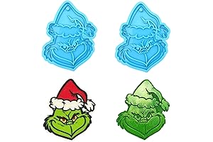 Grinch Silicone Mold: Capture the Mischievous Magic of Christmas