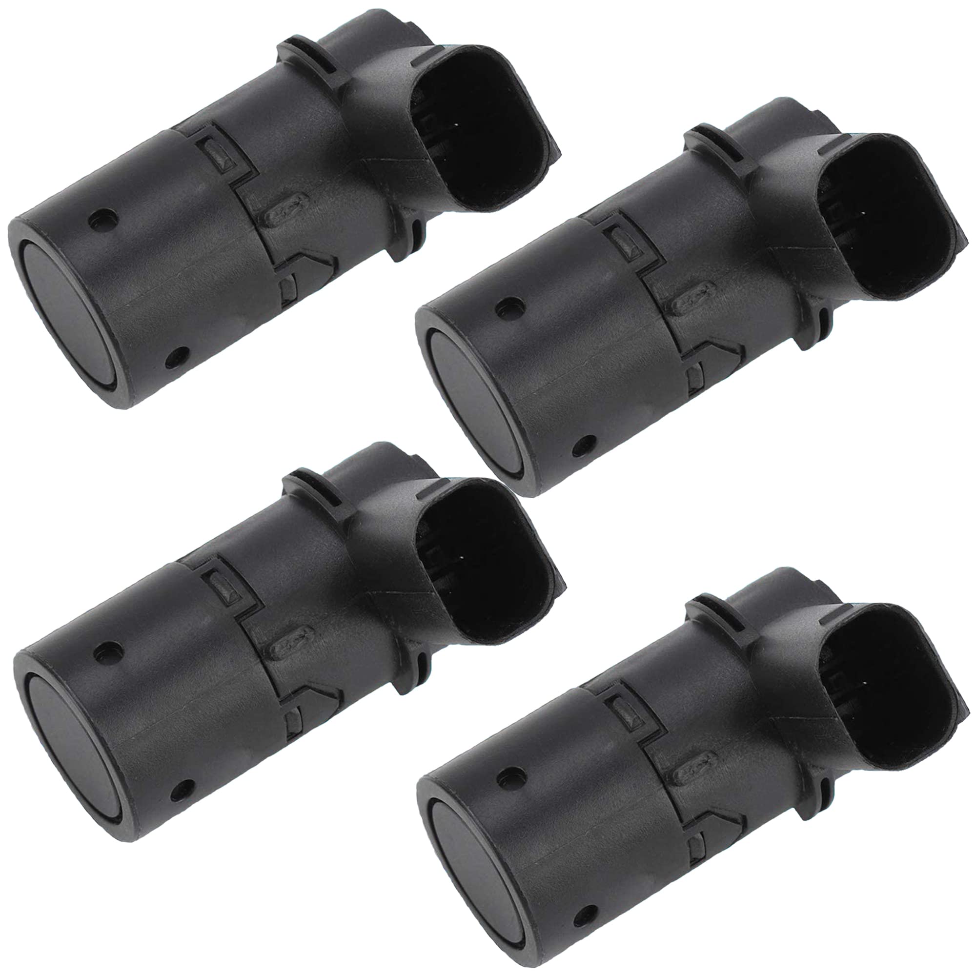 Lot de 4 Capteurs Radar de Recul Aide Stationnement Avant Compatible CLIO III ESPACE IV GRAND SCENIC II LAGUNA II MASTER II MODUS SCENIC II TWINGO II VEL SATIS