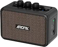 KINGSTER VEDO Aroma AG-04 Alto-falante Portátil Mini Amplificador, Áudio Bluetooth, Acessórios Guitarra Elétrica, Saída 5W -Amplificadores e Pré-Amplificadores para Guitarra e Baixo