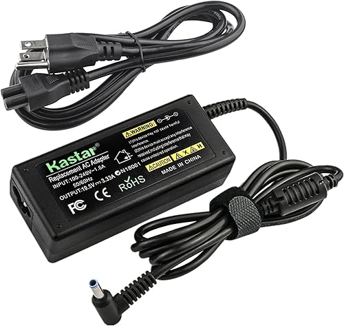 Kastar Adaptador de cargador portátil para HP Elitebook 840 850 G3 G4 G5 G6, 725 735 745 755 G3 G4 G5, 820 G3 G4 G5 Folio 1020 1030 1040 G1 G3