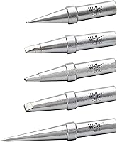 Vista 6 de Weller Puntas de soldadura originales Weller WE1010 (TETS-5), cónicas, 0.016"/0.4 mm, 5