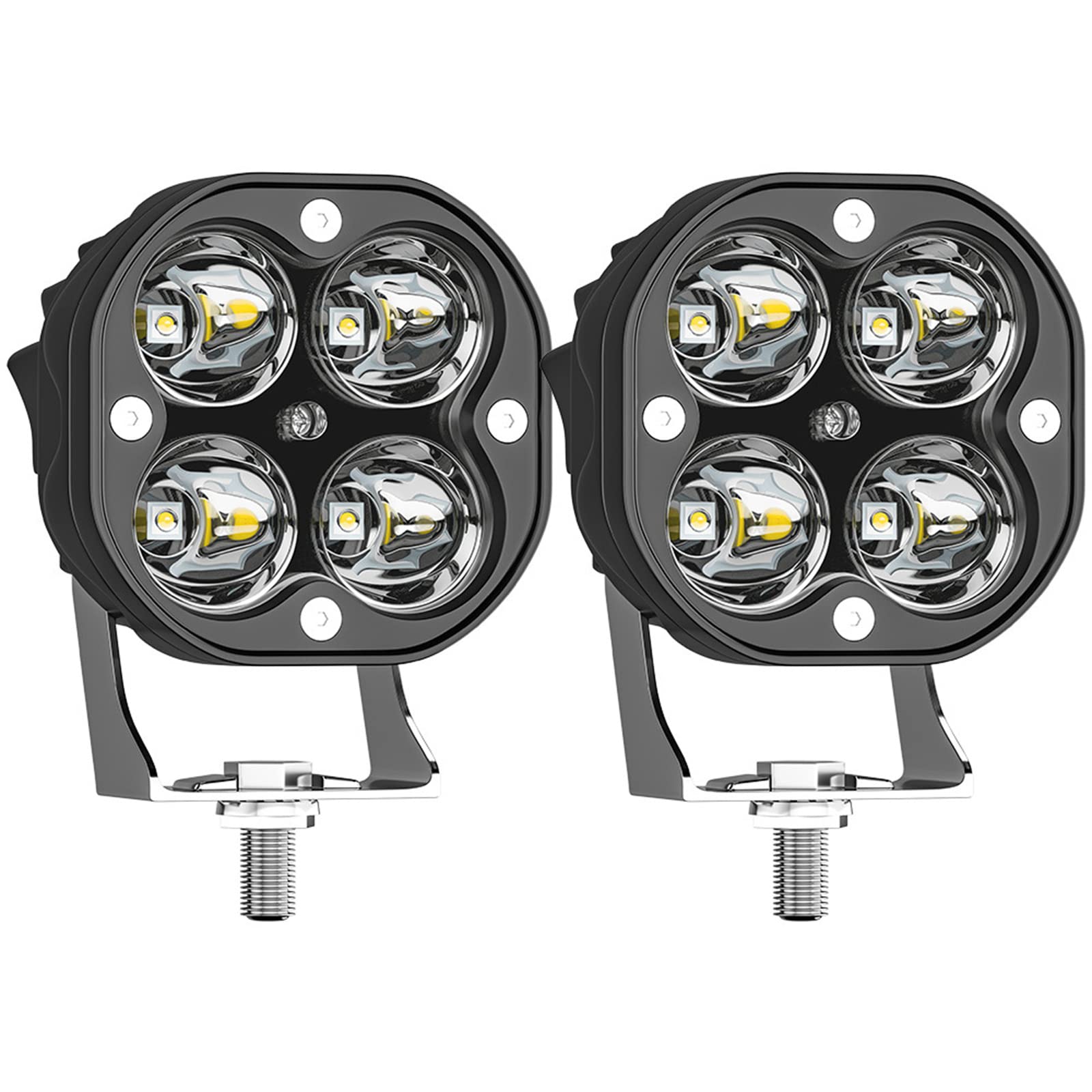 2 Pezzi 3 "Luci Di Marcia Per Auto Moto Led Bar Fendinebbia Fari Faretto Drl Pod Lampade Per Auto 4X4 Fuoristrada ATV 12 V 24 V Scooter Trattore