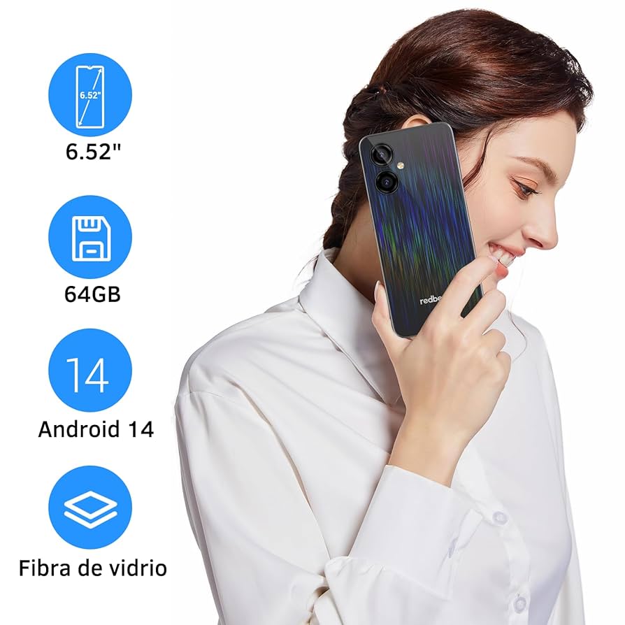 redbeat D5 6GB+128GB スマートフォン Amazon.com: redbeat Unlocked Android 14 Cell Phones, 8-core
