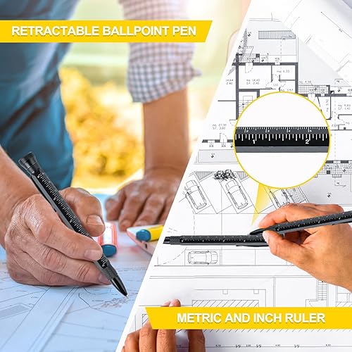 Miniatura 6 de XAMAWA Multiherramienta Fidget Pen  Regalos del día de San Valentín para él novio marido alivio del estrés herramientas geniales regalos para