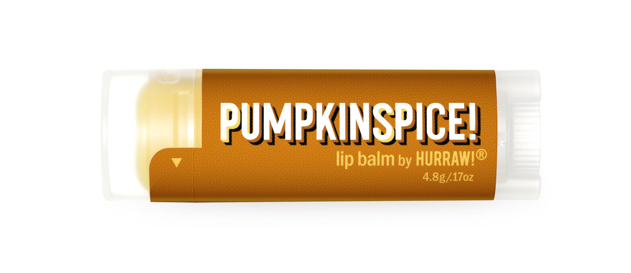 Pumpkin Spice Lip Balm: Organic, Certified Vegan, Cruelty and Gluten Free. Non-GMO, 100% Natural Ingredients. Bee, Shea, Soy and Palm Free. Made in USA
