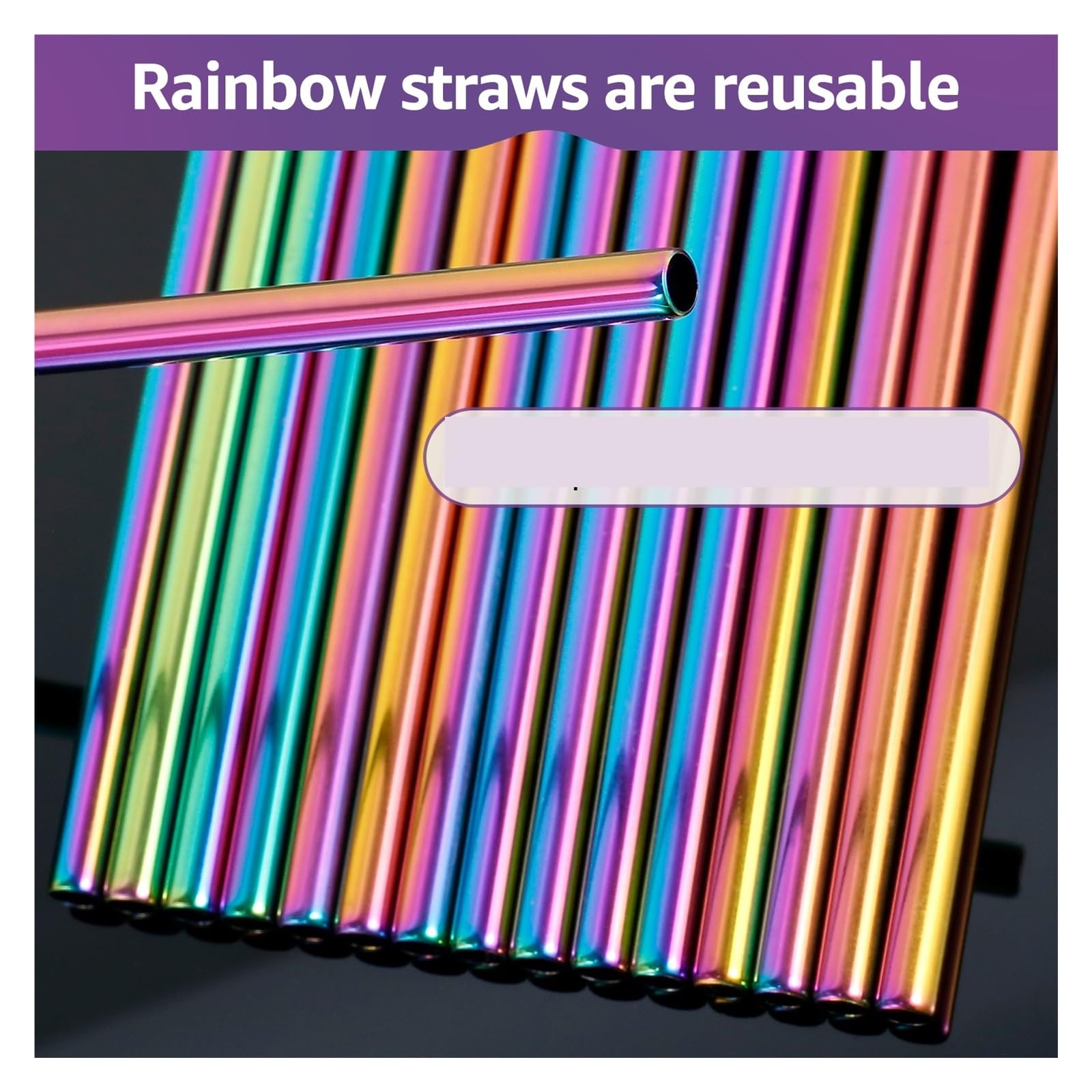 Stainless Steel Straws Gebogener Strohhalm aus Edelstahl, tragbare Strohhalme, lang trinkende Silikonspitzen, Bürste für Kaltgetränke(32pcs)