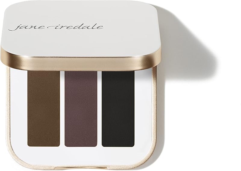 PurePressed Eye Shadow Triple, Highly Pigmented Mineral Based Eye Color, Long Lasting & Crease Resistant Formula, Safe for Sensitive Eyes