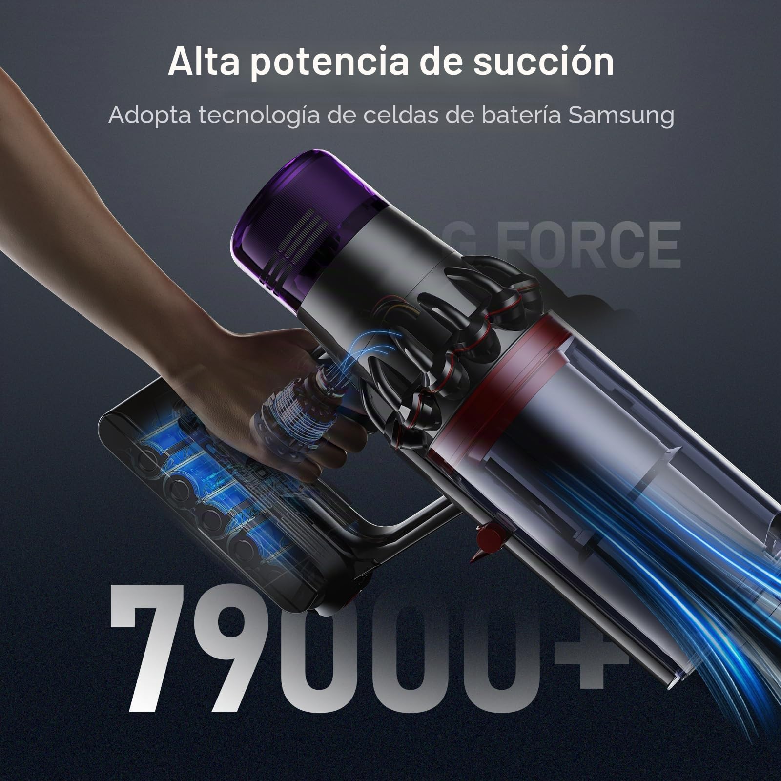 Morpilot Batería para Dyson V11, 7000 mAh Click-in Batería de Repuesto para V11 Absolute/V11 Extra/V11 Fluffy/V15 Detect
