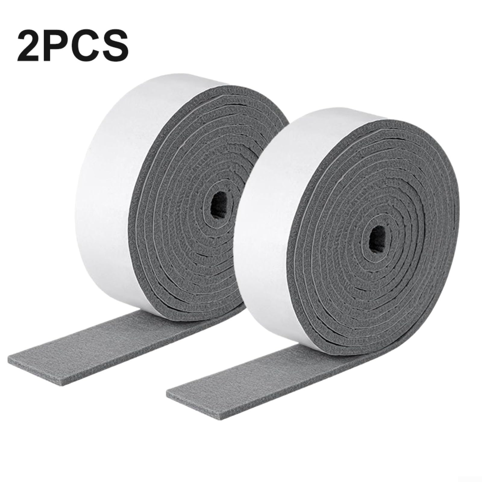 2 rotoli di nastro antigoccia per condensa da 2 m x 40 mm, in schiuma, per finestre e porte, striscia assorbente per condensa