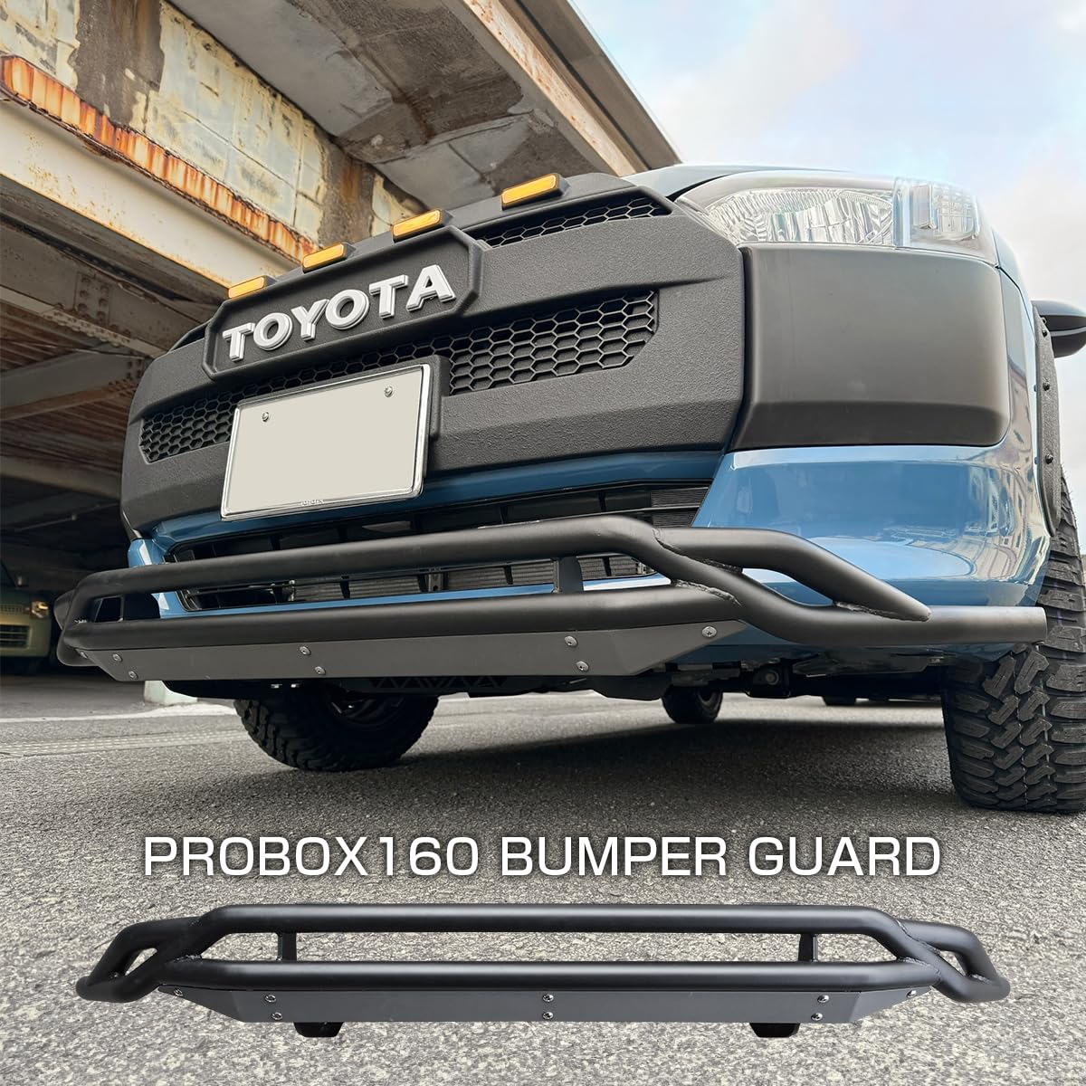 プロボックス160 バンパーガード ネクサスジャパン製 プロボックス 160系 フロントバンパーガード フロントアンダー