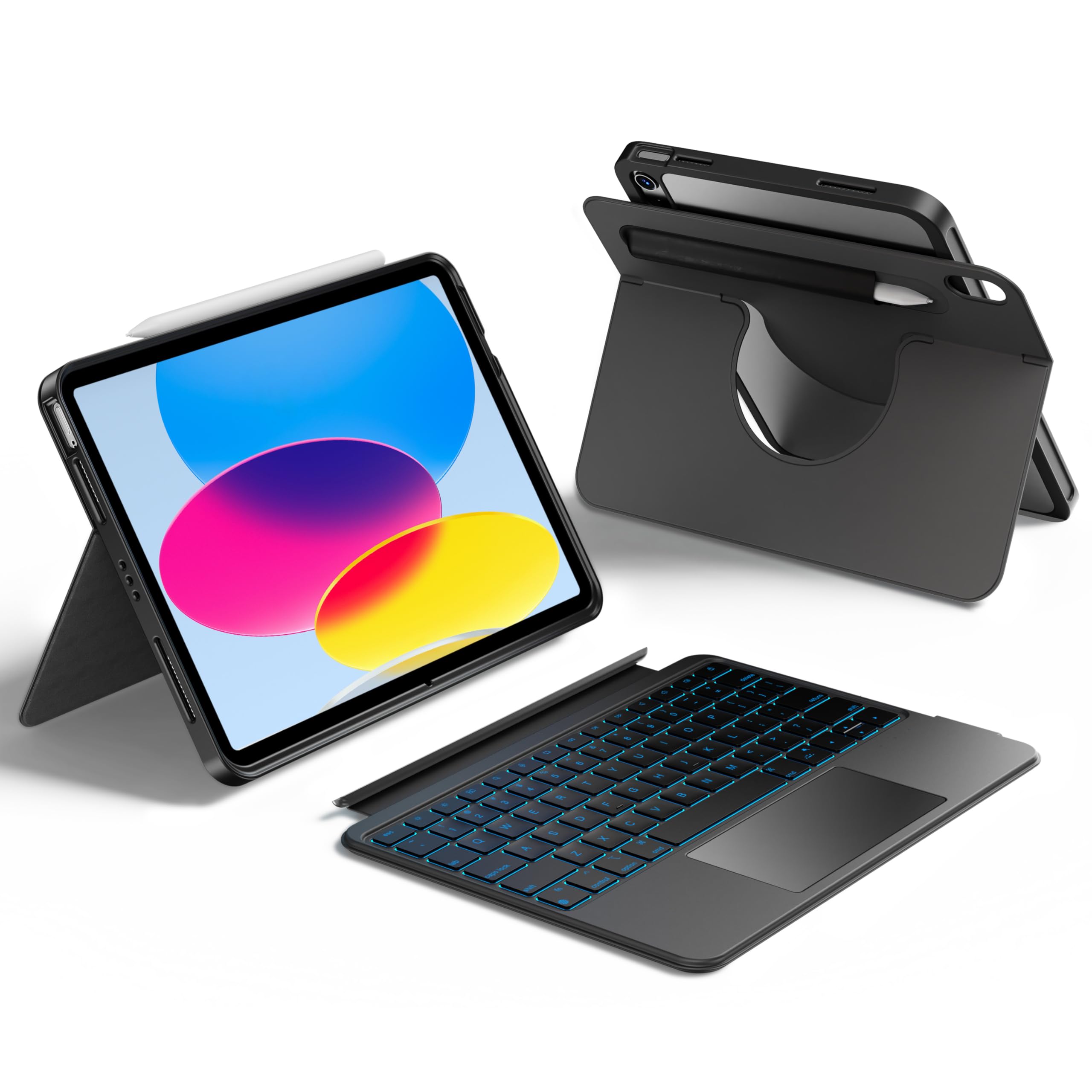 iPad A16 11インチ 128GB Keyboard タッチペン MoKo for iPad (A16) 11th Generation Case with Keyboard 11 inch