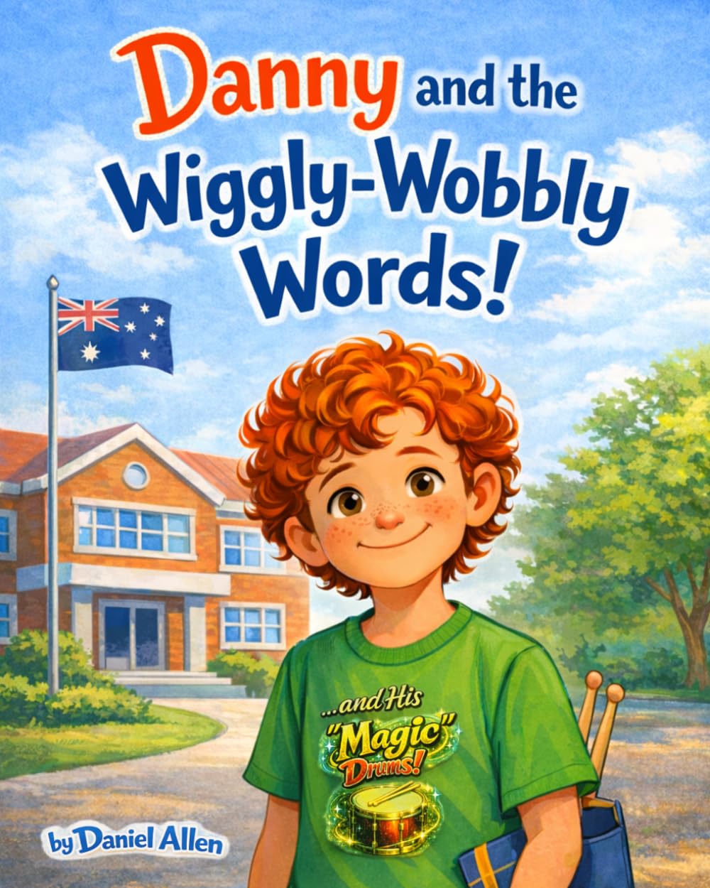 Danny and the Wiggly-Wobbly Words!: ...and His "Magic" Drums!