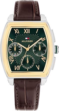 Tommy Hilfiger Analogue Multifunction Quartz Watch - Available with Stainless Steel or Leather Bracelet