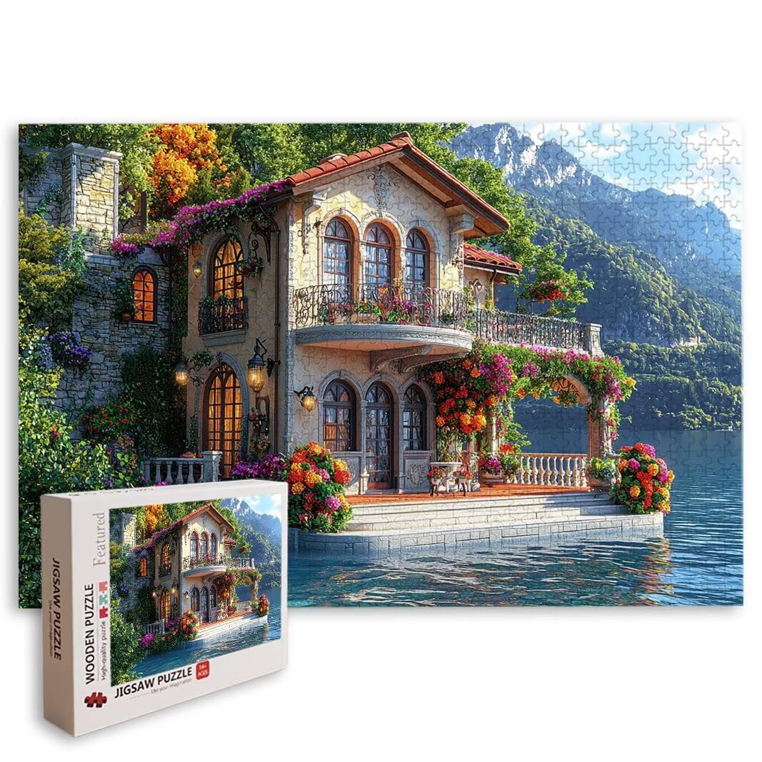 Puzzle Casa, Puzzle 2000 Pezzi Adulti per Decor, Regalo Donna/Uomo -8722