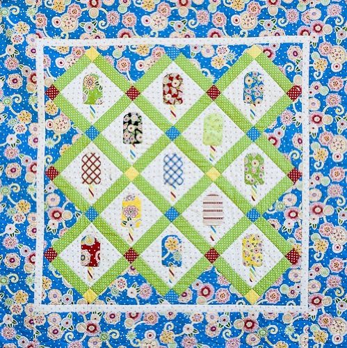 Popsicle Treat (Oh Sew Charming!) Quilt Pattern by Alex Anderson