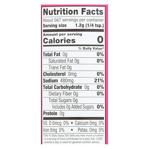 Miniatura 3 de ALESSI Sal rosa del Himalaya fina de 24 onzas (1 paquete)