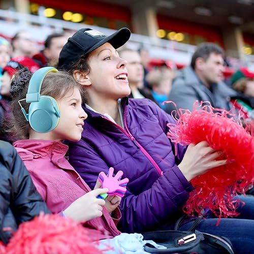 Miniatura 4 de ProCase Auriculares con cancelación de ruido para niños, protección auditiva con cancelación de ruido, orejeras para autismo y niños pequeños - Azul
