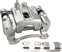 Vista 9 de TRQ Juego de pinzas de freno trasero compatible con Hyundai Tucson 2010-2015 Kia Sportage 2011-2016