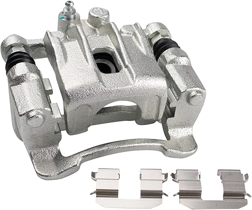 Miniatura 9 de TRQ Juego de pinzas de freno trasero compatible con Hyundai Tucson 2010-2015 Kia Sportage 2011-2016