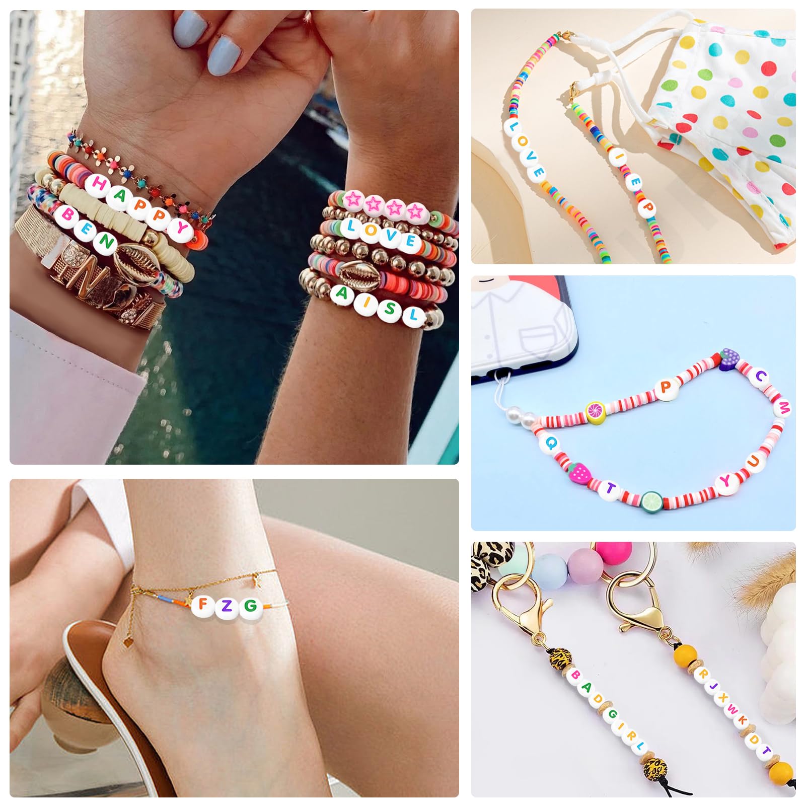 Kralen Ketting Zelf Maken Letters