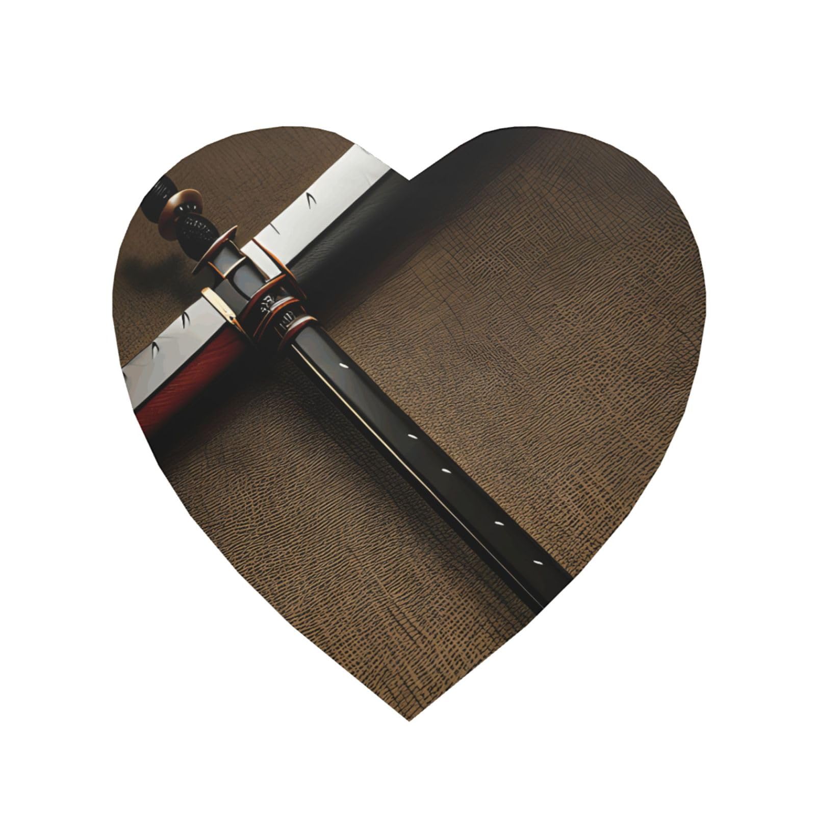 Japanese Samurai Sword Print Refrigerator Magnet,Magnets For Refrigerator Decoration, Kitchen, Office, Wall