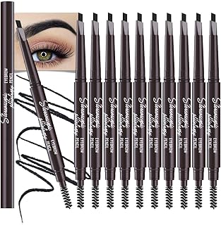 12 Lápices Delineadores de Cejas Retráctiles ...