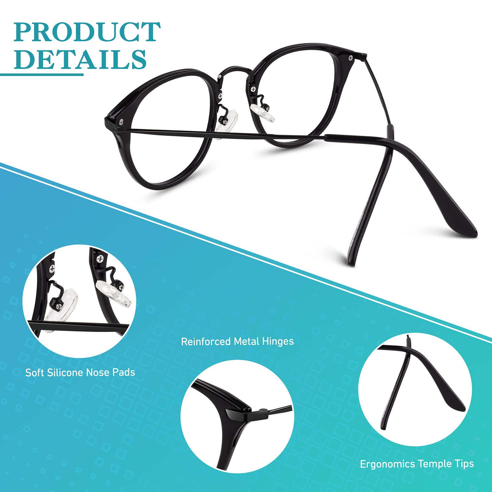 Occhiali Anti Luce Blu Antiriflesso - Foto 3