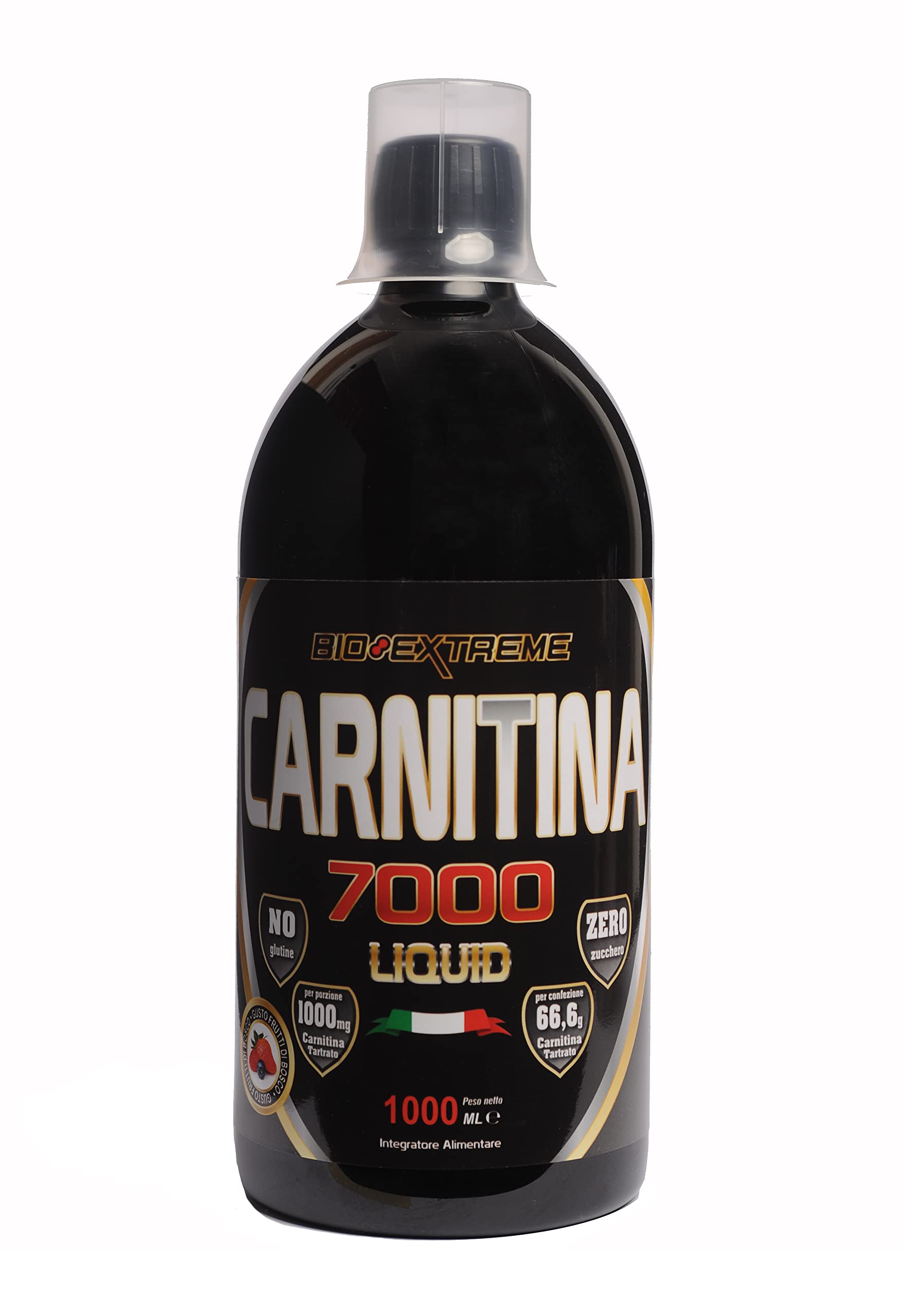 CARNITINA LIQUID 7000 - Carnitina liquida 1000 ml gusto frutti di bosco