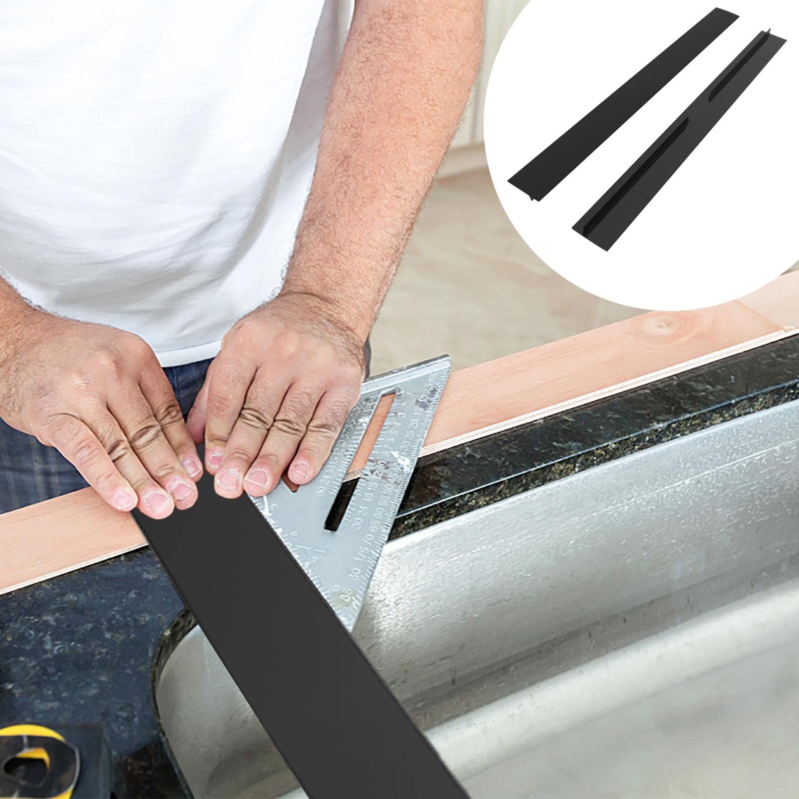 RVS aanrechtblad 120cm spoelbak links RAI-5252