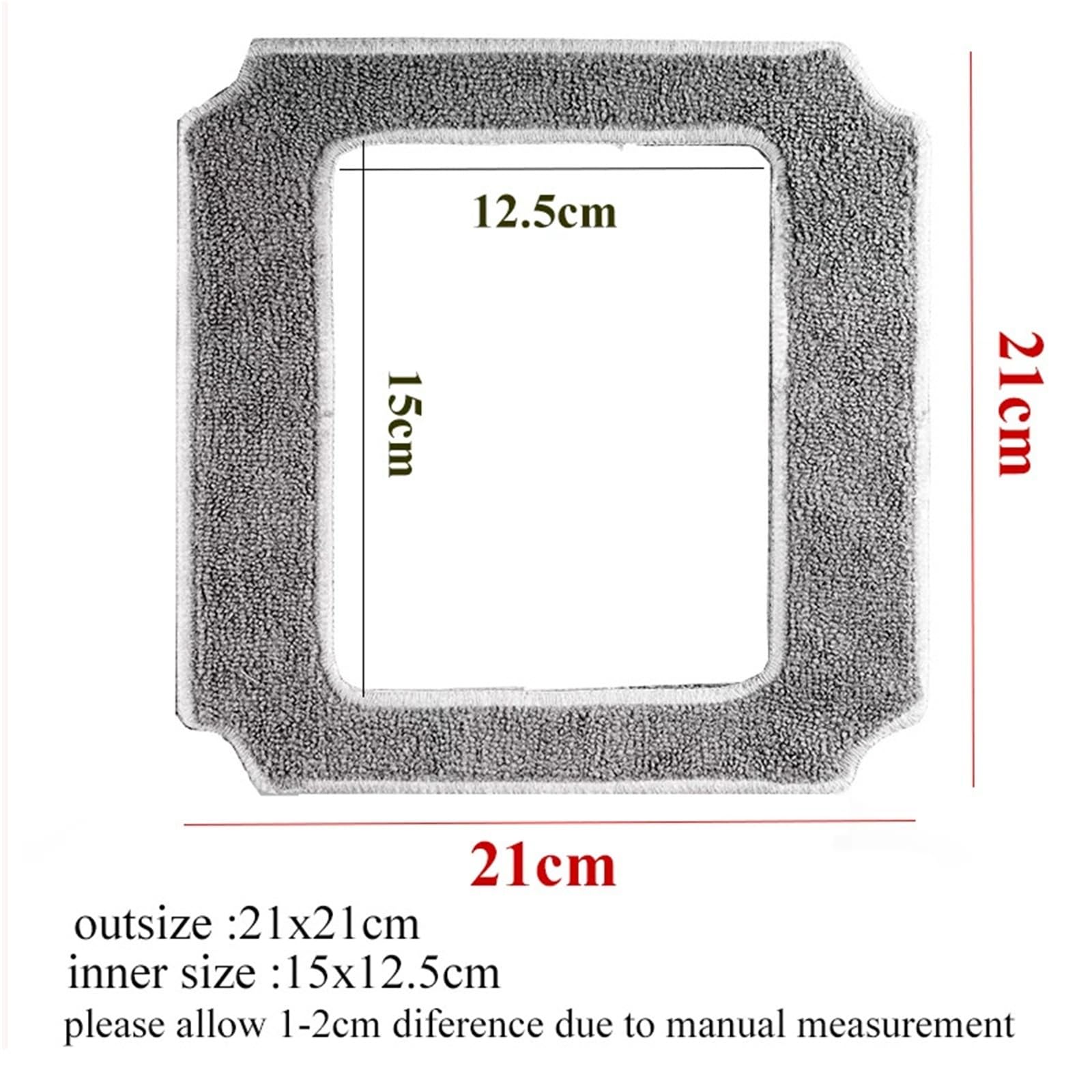Mocio For La Pulizia, Compatibile Con Abir, Robot Lavavetri WD8, Stracci Lavabili Riutilizzabili For Lavare I Vetri Delle Finestre, Pezzi Di Ricambio, 6/12/18 Pezzi Di Stoffa(12pcs)